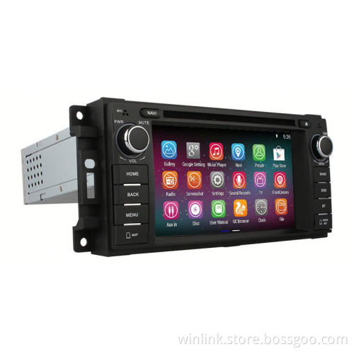Ownice quad core Android 4.4 up to android 5.1 Multimedia player for Jeep Compass Wranglre Liberty built in wifi DDR3 2G RAM